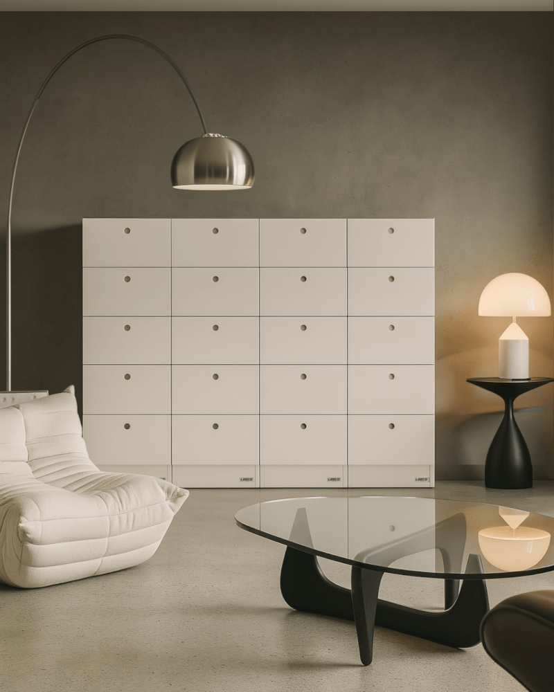 ตู้ลิ้นชักเหล็ก 5 ลิ้นชัก LEECO LC03-D MARBLE WHITE